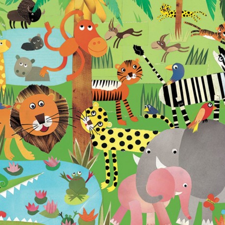 Puzzle Observación Jungla 35 piezas
