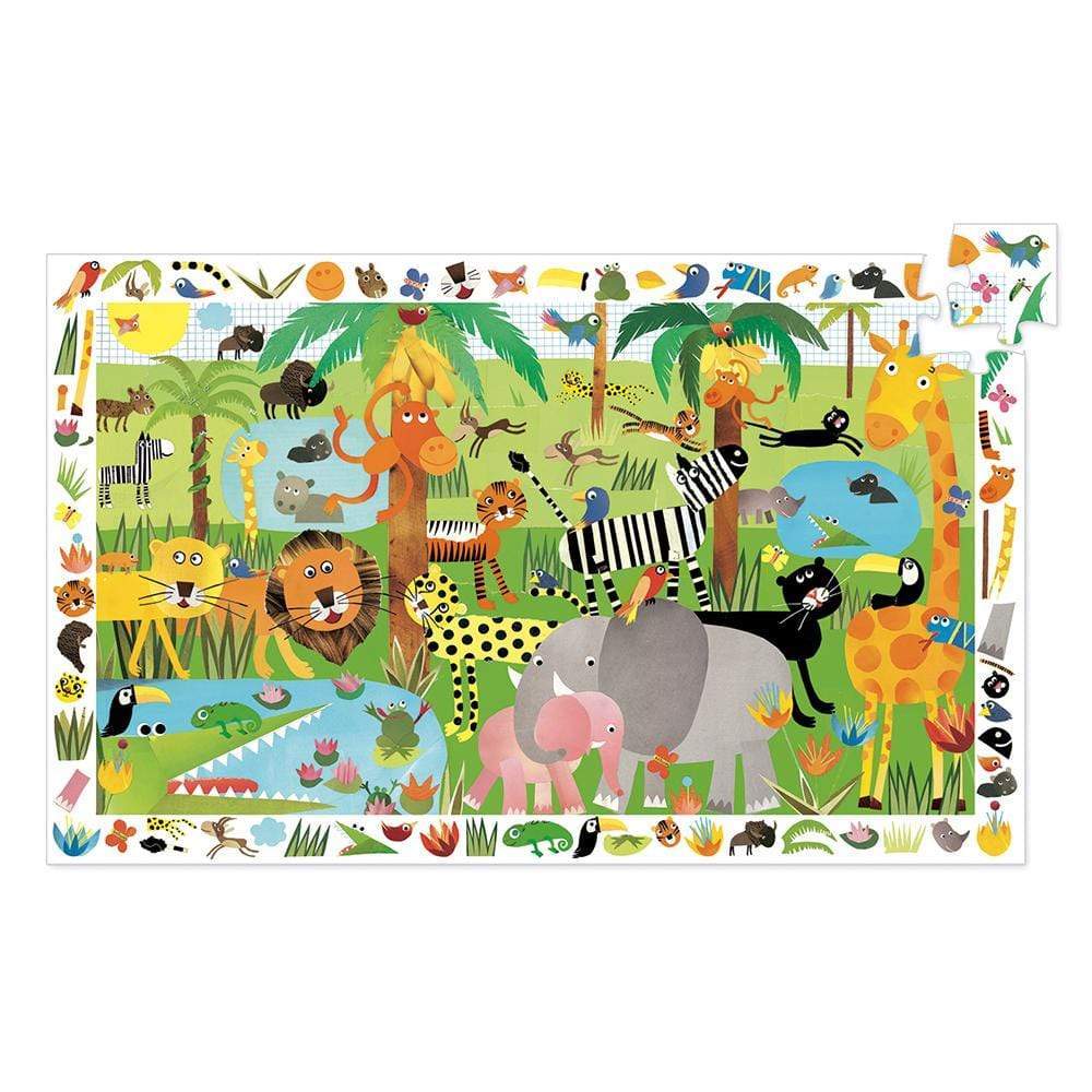 Puzzle Observación Jungla 35 piezas