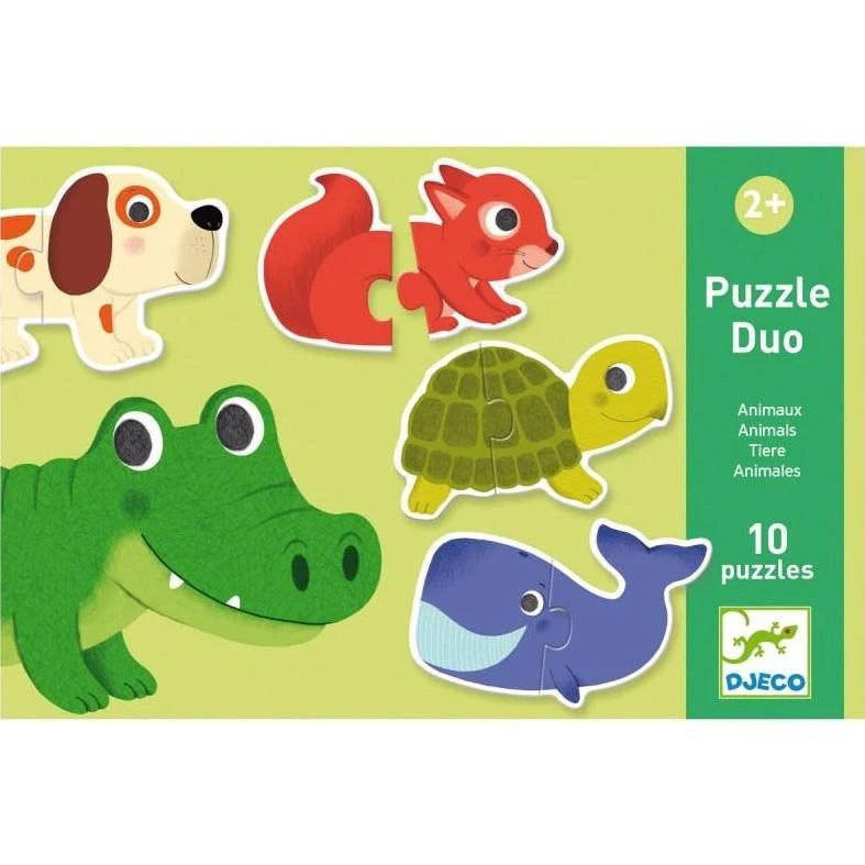 Puzzle Duo Animals - Djeco