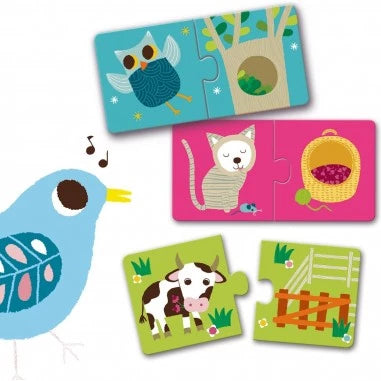 Puzzle Educativo Hábitat