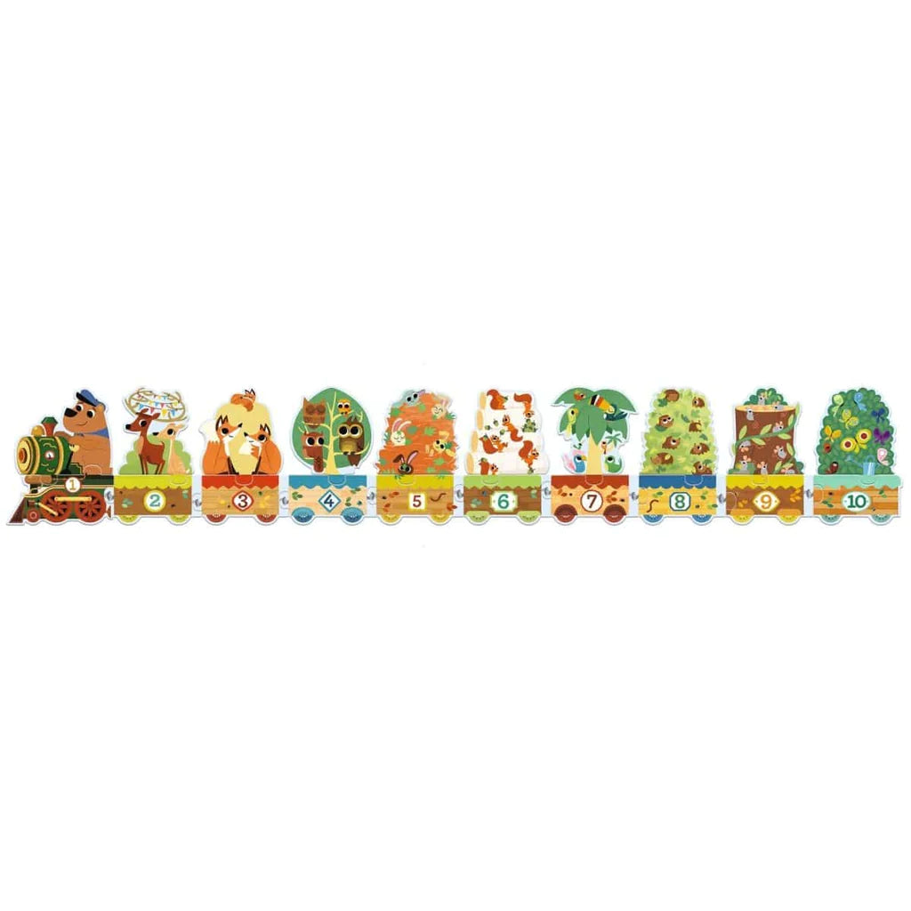 Puzzle Tren yo cuento