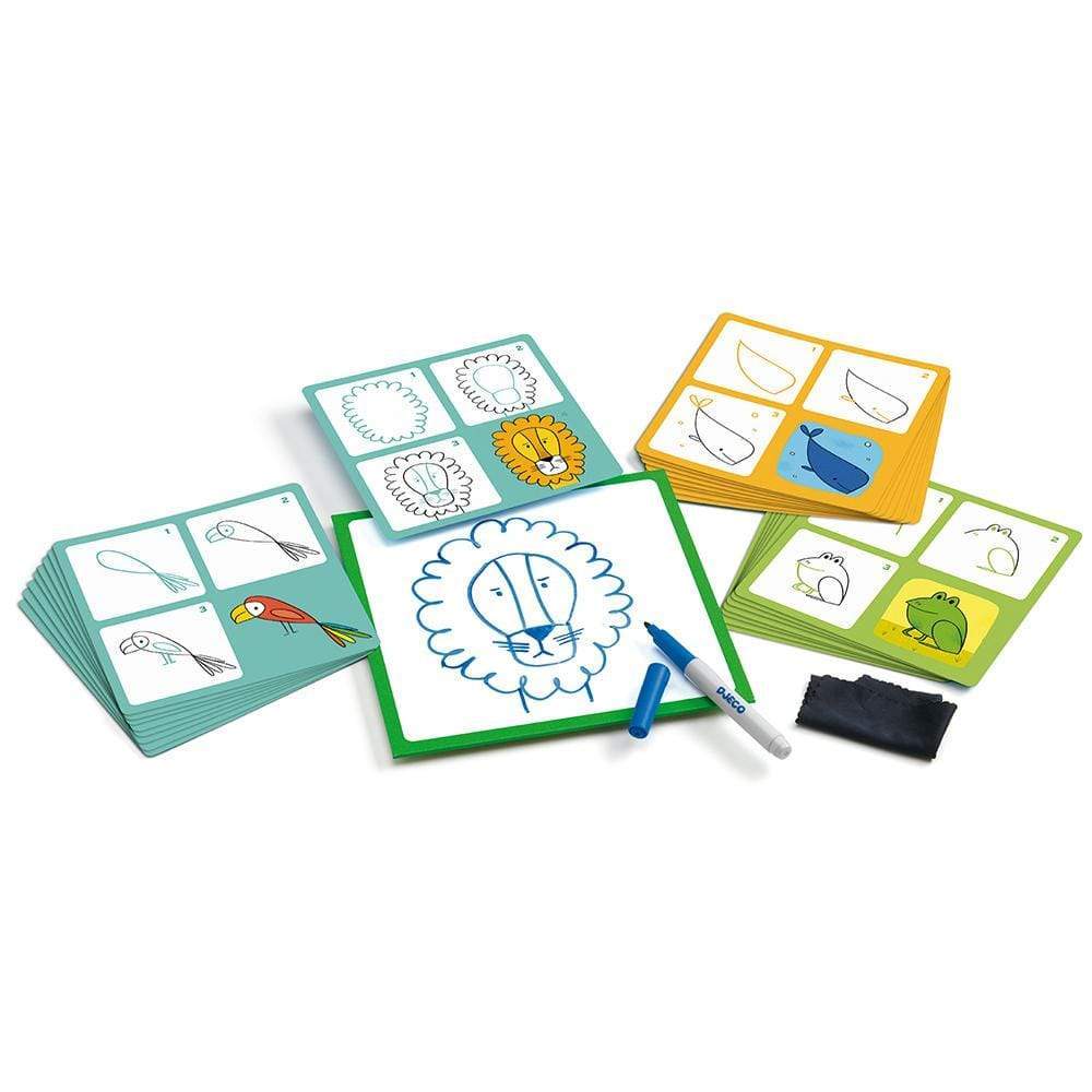 Juego Paso a Paso Animales Eduludo