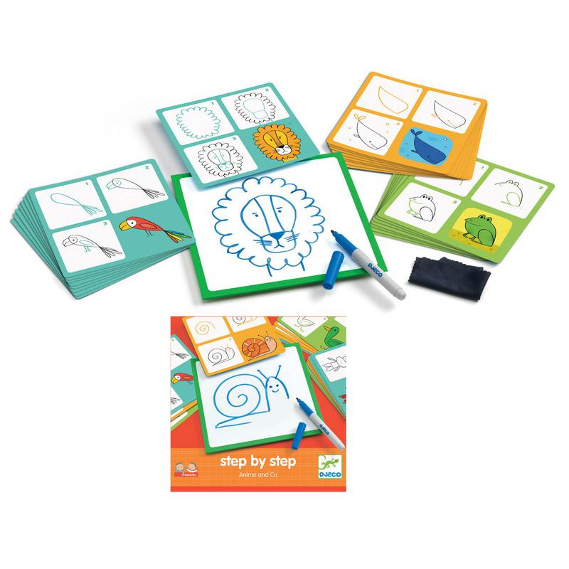 Juego Paso a Paso Animales Eduludo