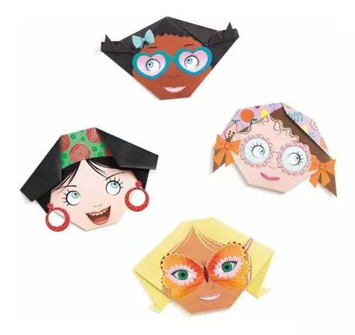 Origami de Caras Bonitas
