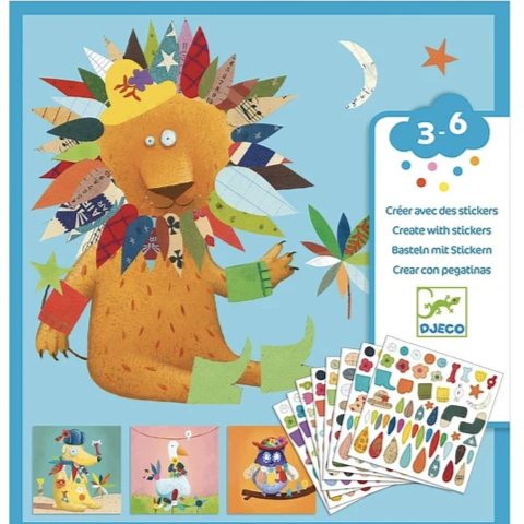 Juego set de Creatividad: Vistiendo Animales