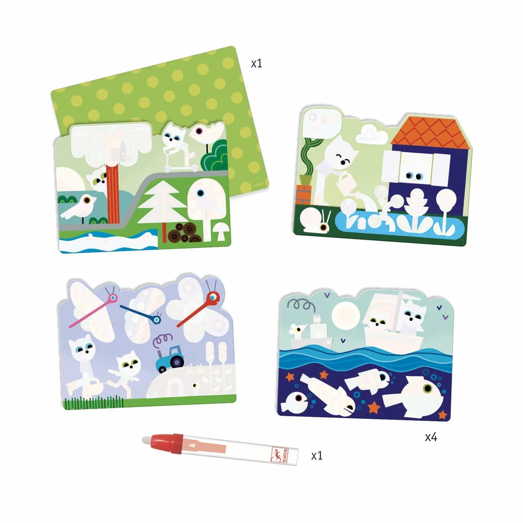 Cuaderno Para Colorear Mágico