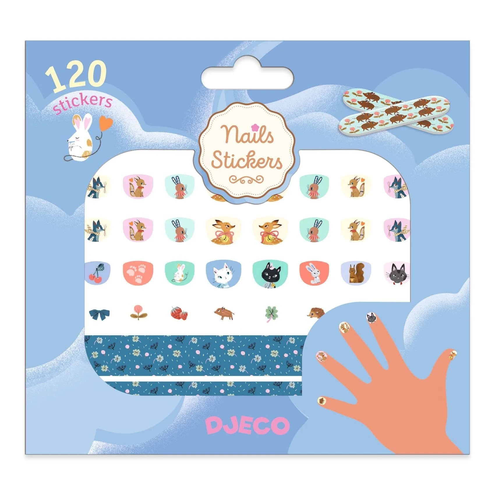 Stickers para uñas de animales