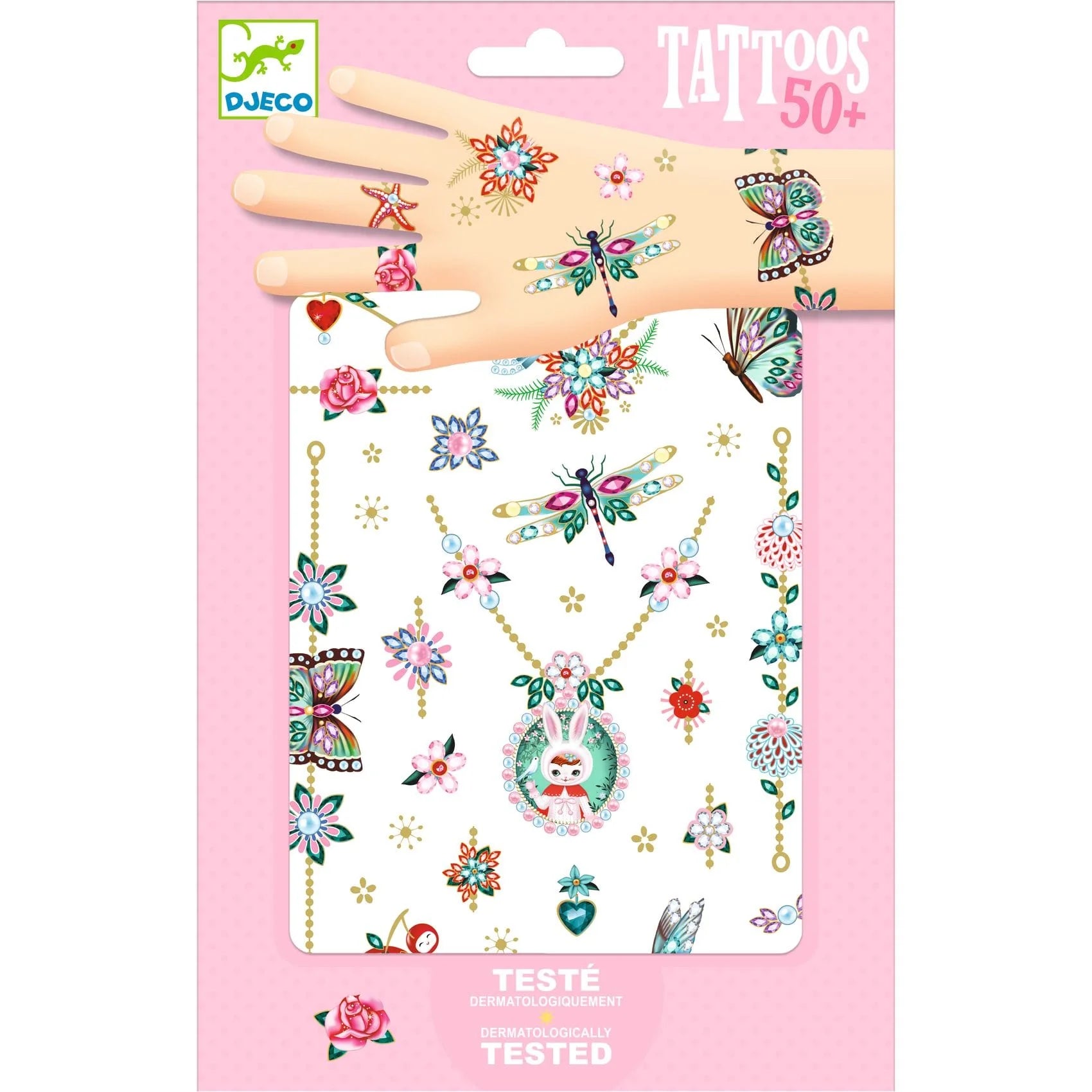 Tatuajes temporales Las joyas de Fiona