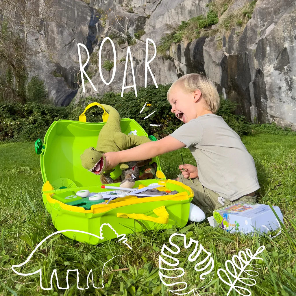 Maleta con ruedas Dinosaurio