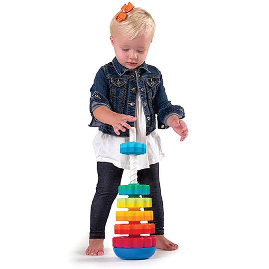 Juego de construcción y encaje sensorial Spinagain