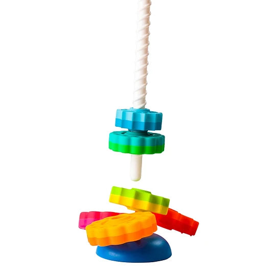 Juego de construcción y encaje sensorial Spinagain