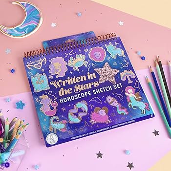 Cuaderno para Pintar Horóscopo Fashion Angels