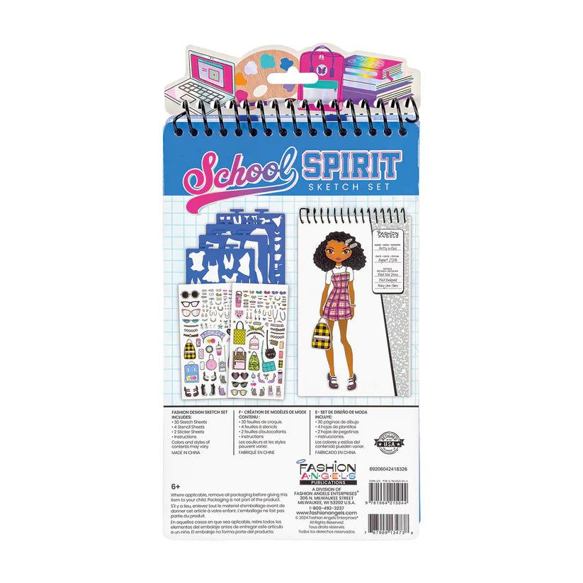 Portafolio de Bocetos School Spirit
