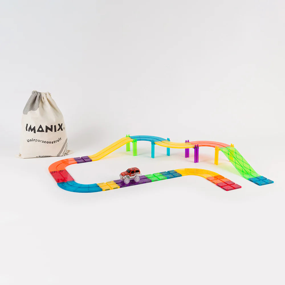 Imanix pista de carrera 22 piezas
