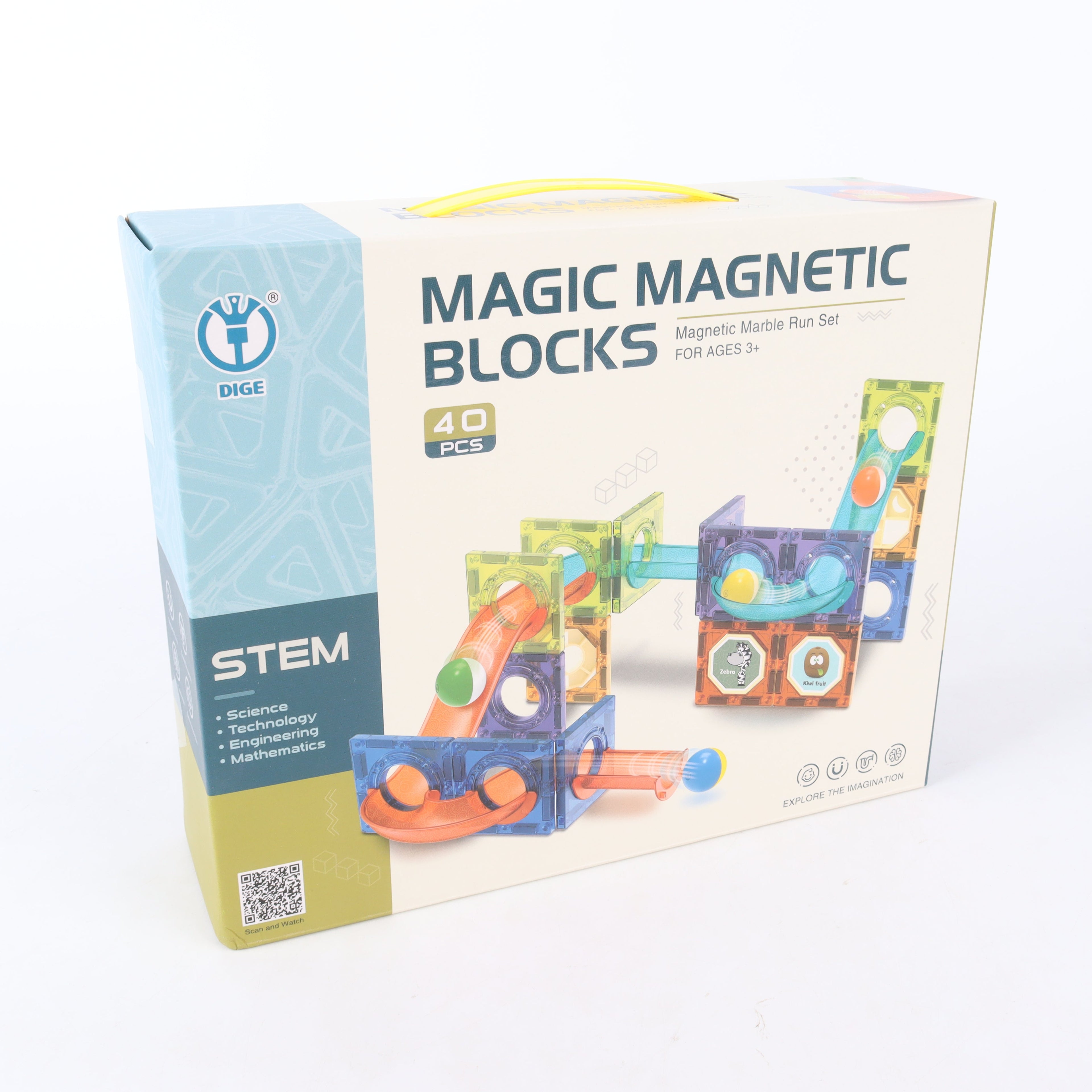 Bloques Magnéticos Tobogán. 40 Piezas