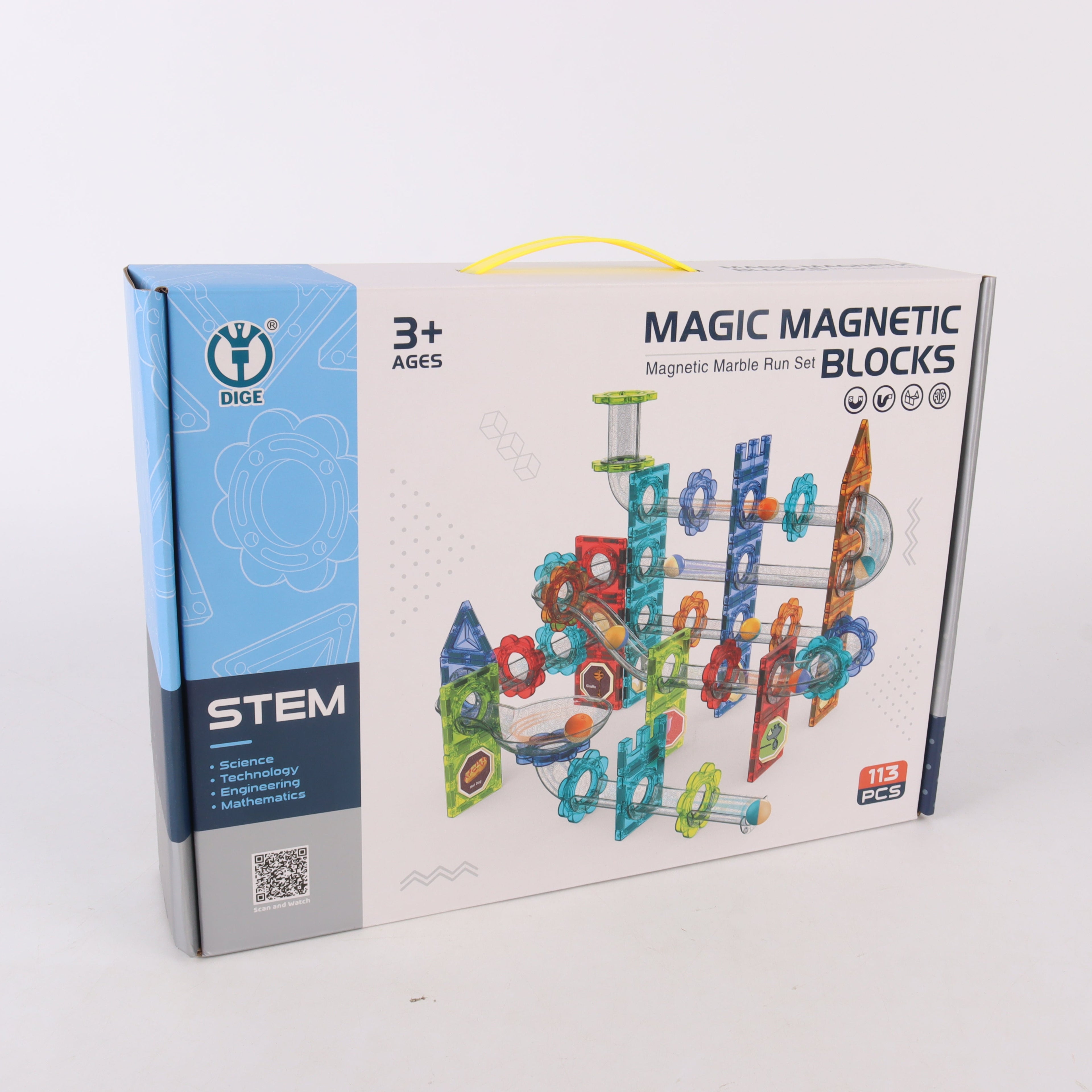 Bloques Magnéticos Tobogán. 113 Piezas