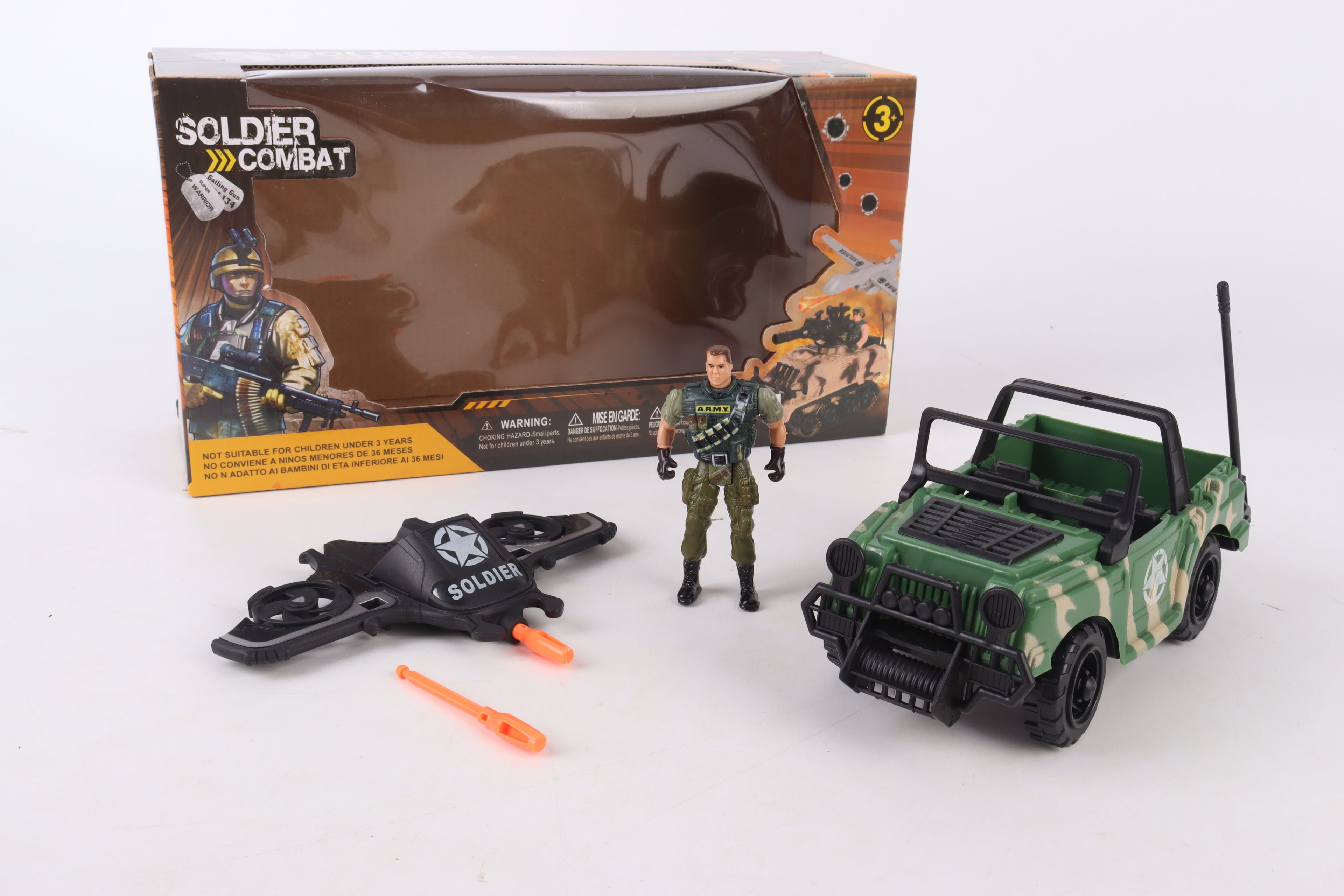 Auto Militar con Lanzaproyectiles