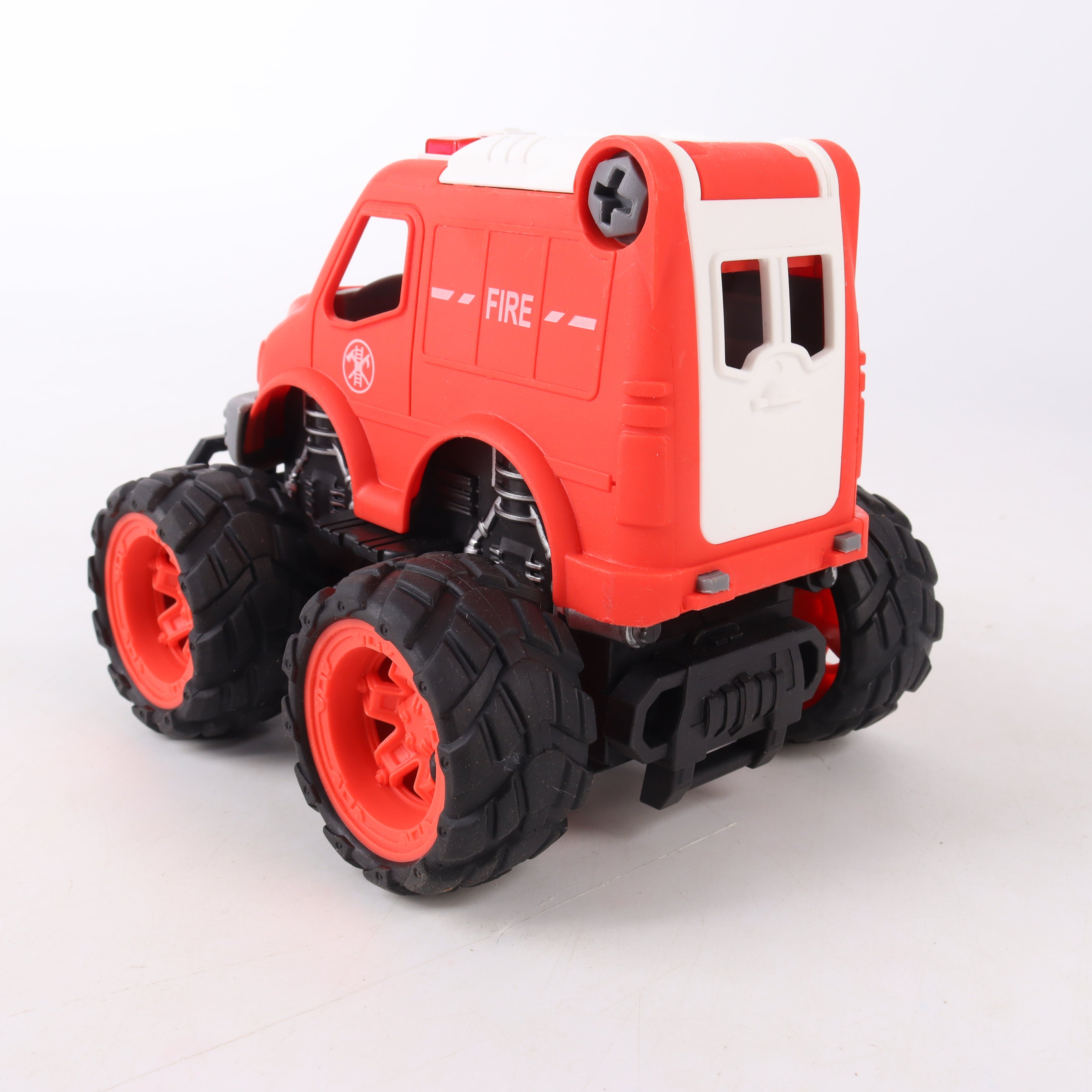 Vehículo de doble Inercia Rojo