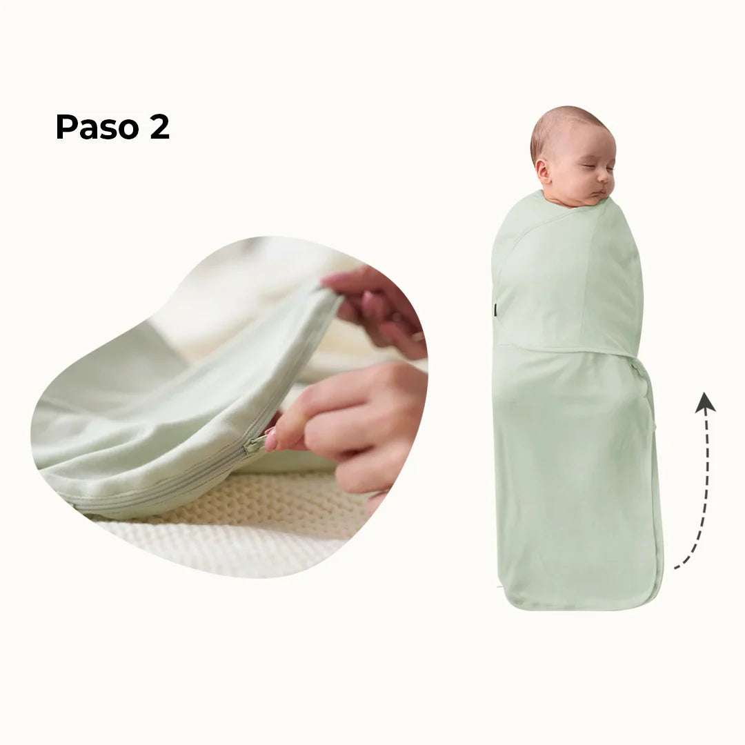 Manta de Arrullo Easy Swaddle Blue/Green