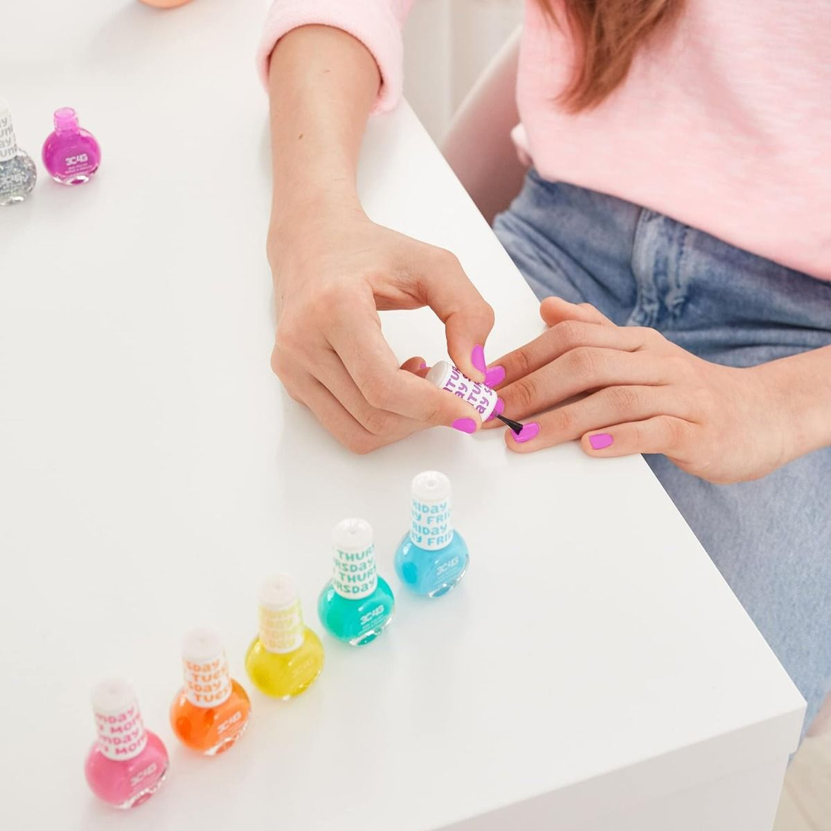 Pinta Uñas Arcoíris