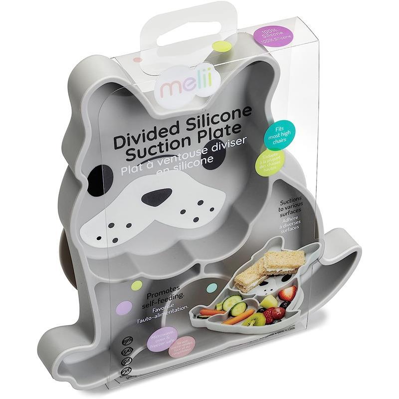 Plato de silicona con succión - Perrito
