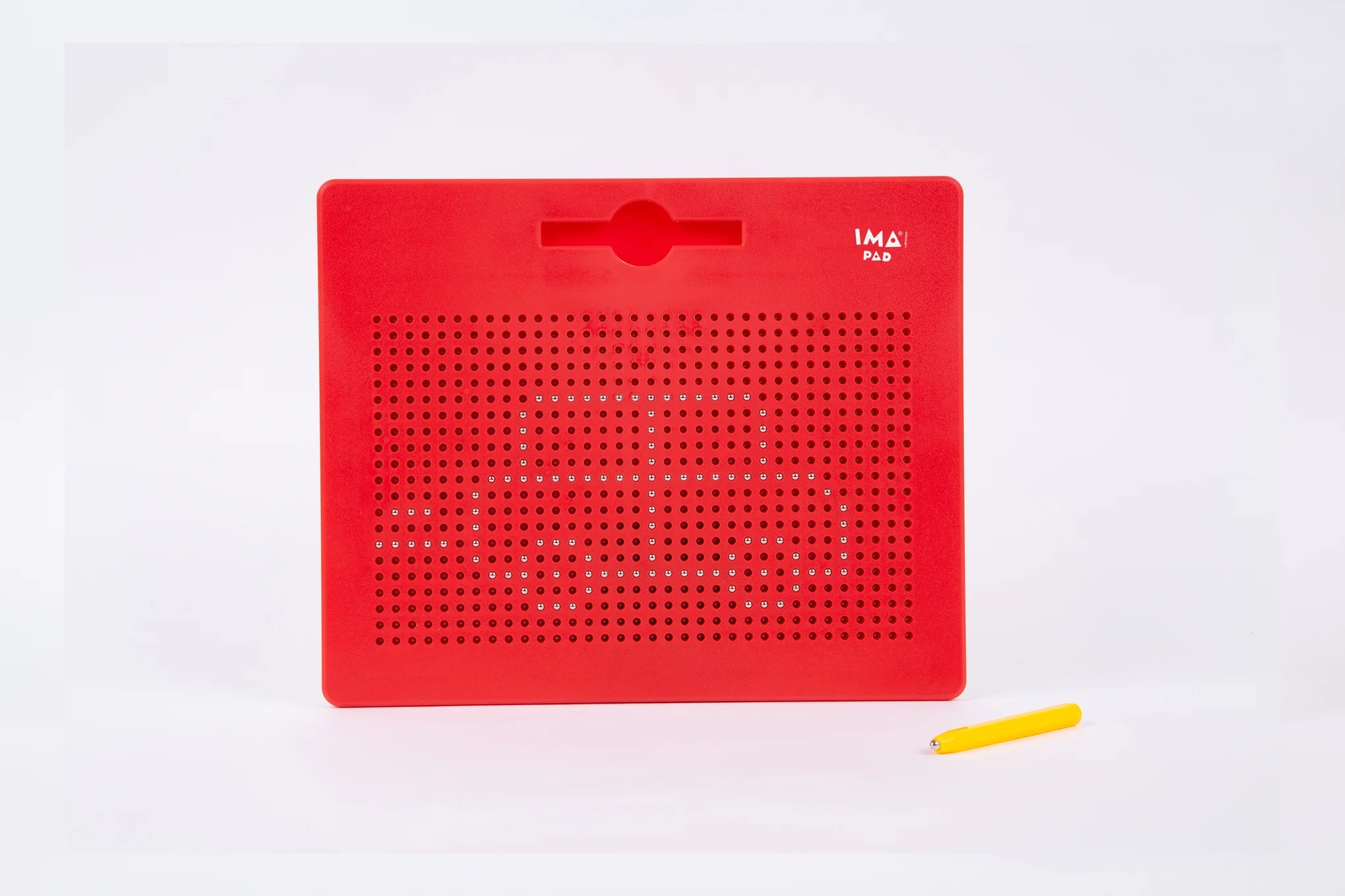 Imapad rojo con lápiz magnético