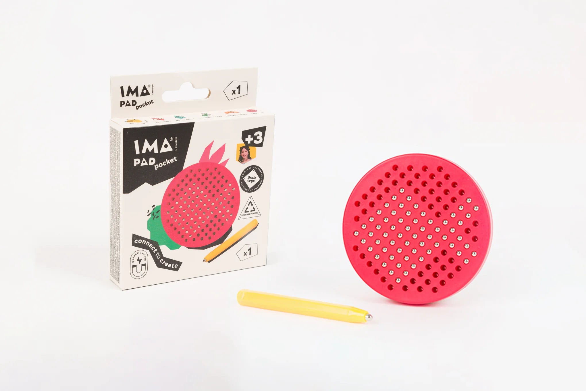 Imapad pocket rojo con lápiz magnético