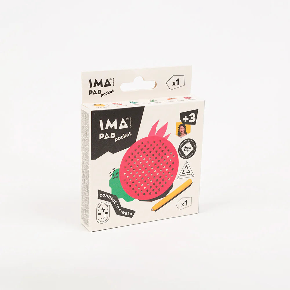 Imapad pocket rojo con lápiz magnético