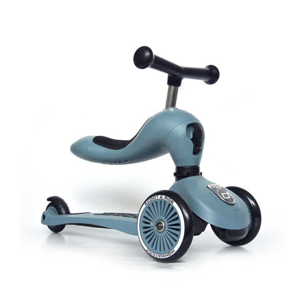 Scooter 2 en 1 Highwaykick 1 Steel