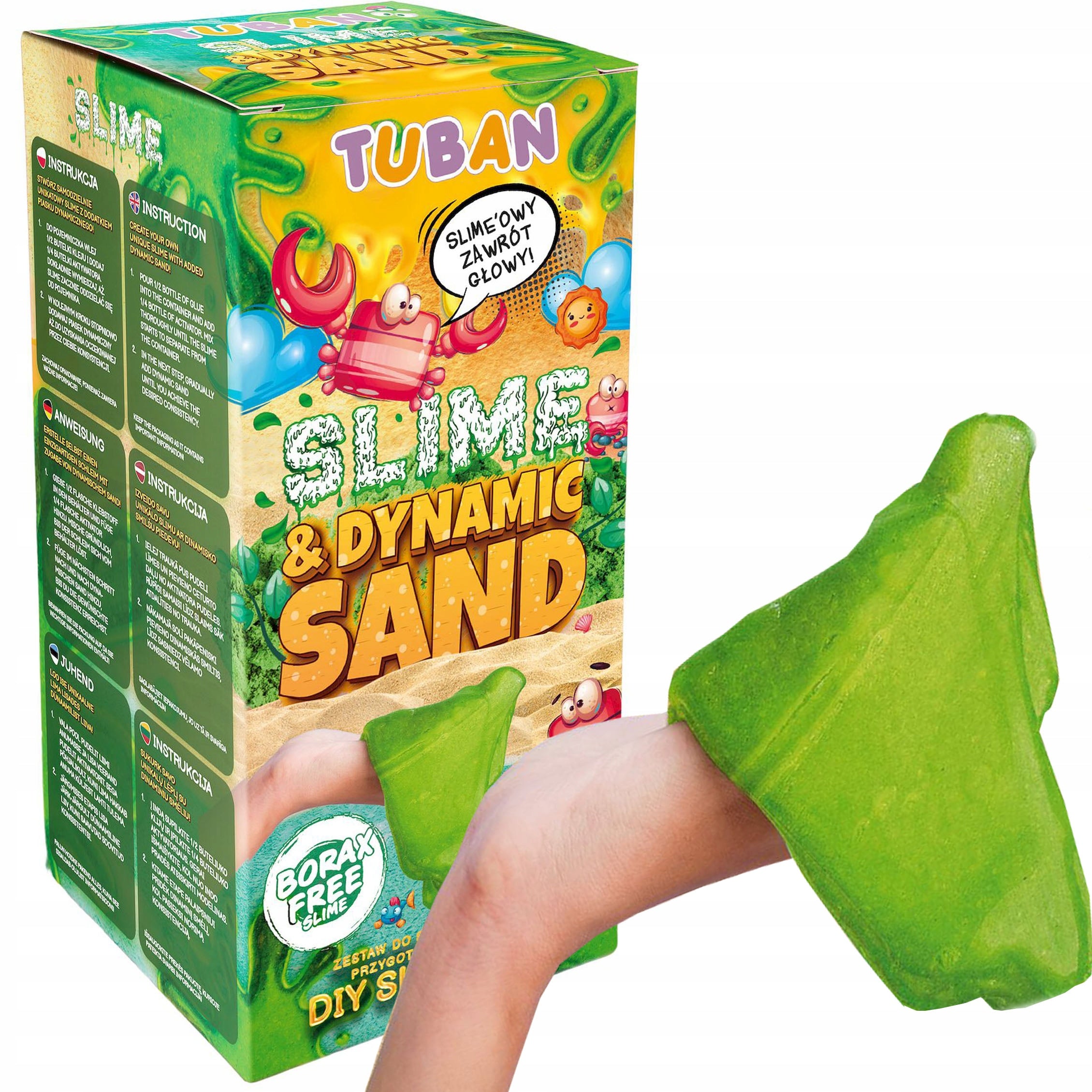 Kit hazlo tu mismo. Slime y Arena dinámica XL