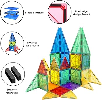 Bloques Magnéticos para Construir 36 Piezas