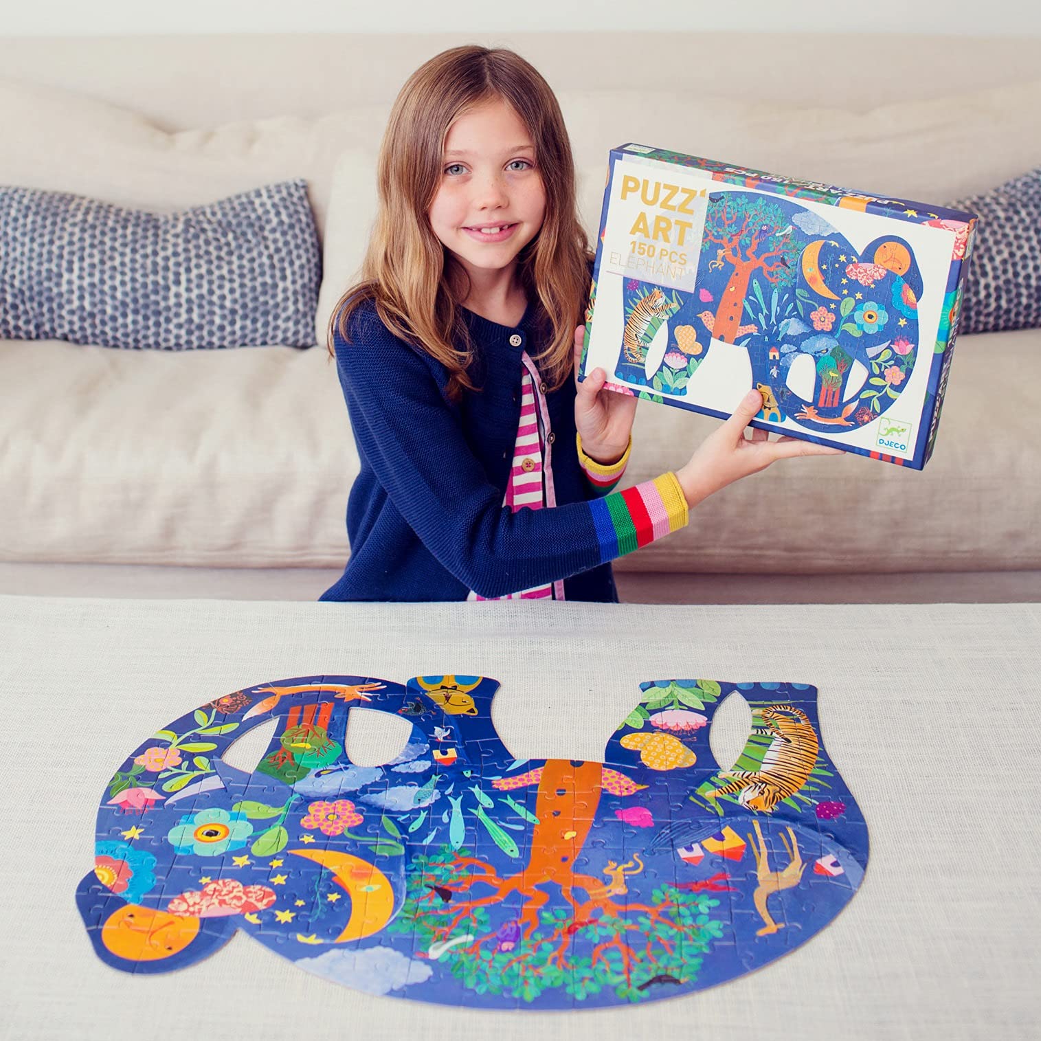 Puzzle Art Elefante 150 piezas