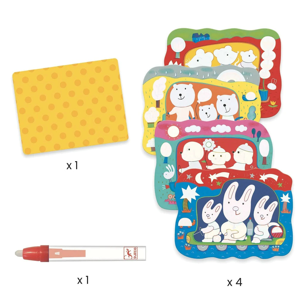 Cuaderno Para Colorear Mágico
