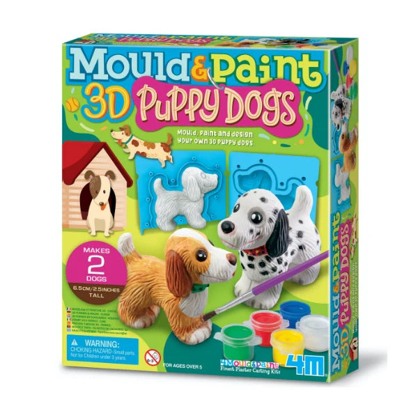 Moldea Pinta Cachorros 3D