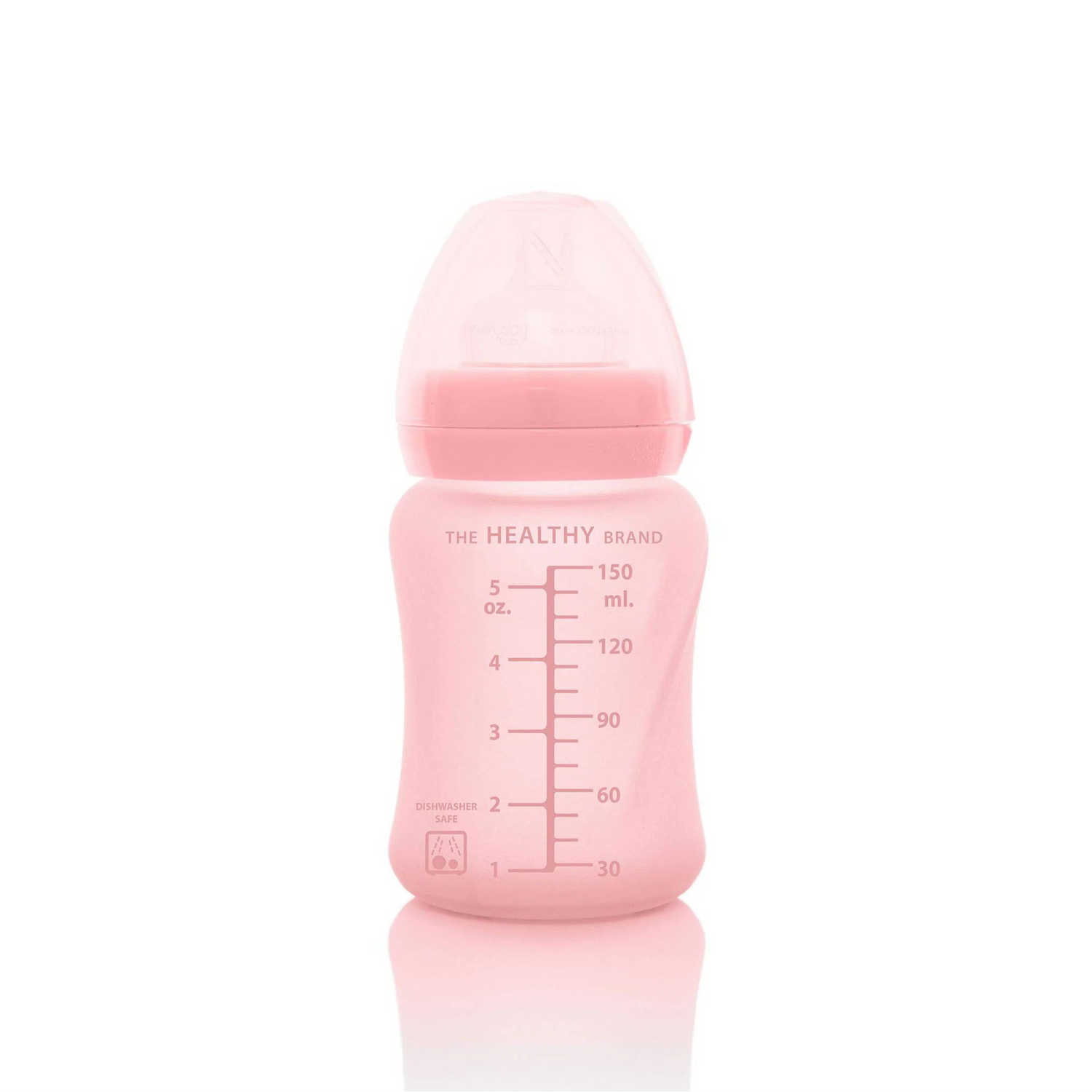 Mamadera de vidrio Healthy 150 ml - Rosado