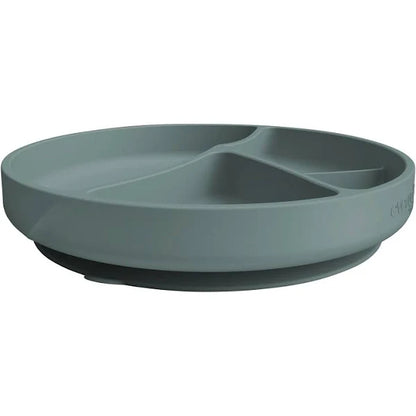 Plato de silicona con ventosa - Harmony green