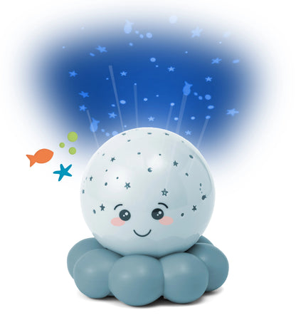 Luz nocturna Pulpo Twinkles to go Azul