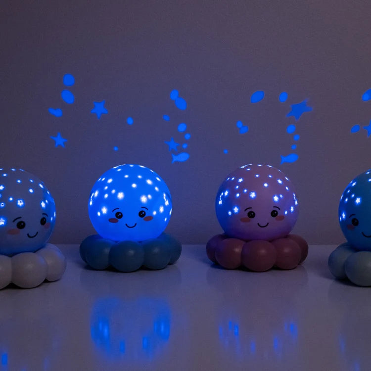Luz nocturna Pulpo Twinkles to go Gris