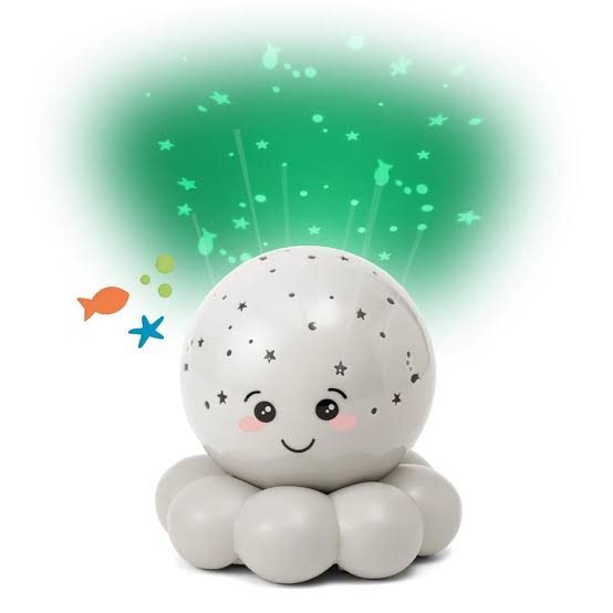 Luz nocturna Pulpo Twinkles to go Gris