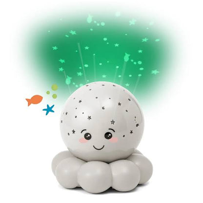 Luz nocturna Pulpo Twinkles to go Gris