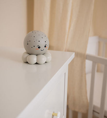 Luz nocturna Pulpo Twinkles to go Gris
