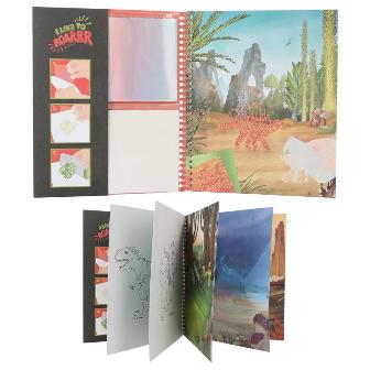 Libro para Colorear Stick &amp; Shine