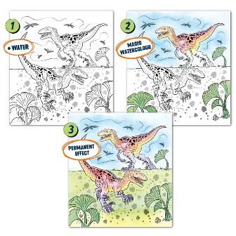 Cuaderno mágico de acuarela con pincel