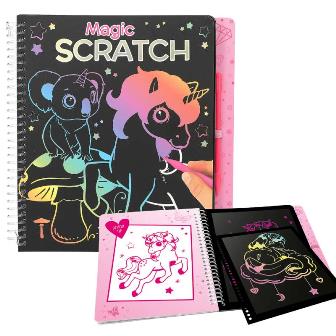 Cuaderno para raspar Magic Scratch