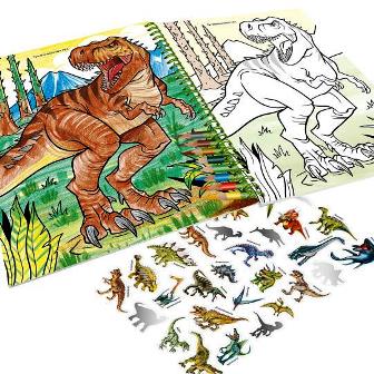 Libro para colorear con lápices de colores