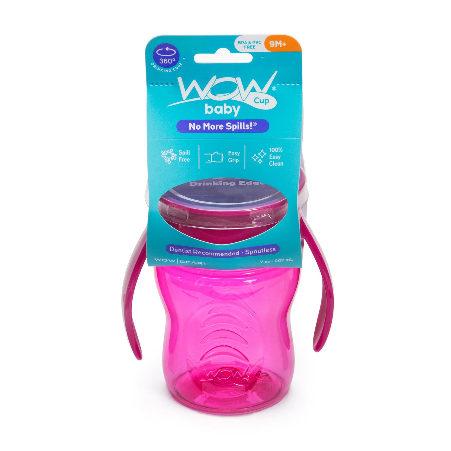 Vaso baby Tritan rosado