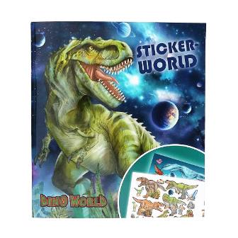 Cuaderno de Stickers Dino World Galaxy