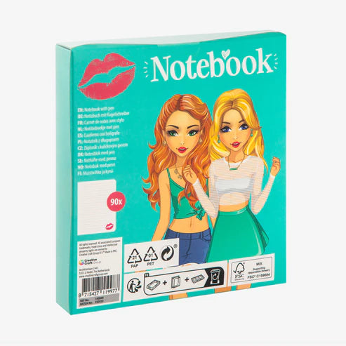 Cuaderno con Lápiz Verde