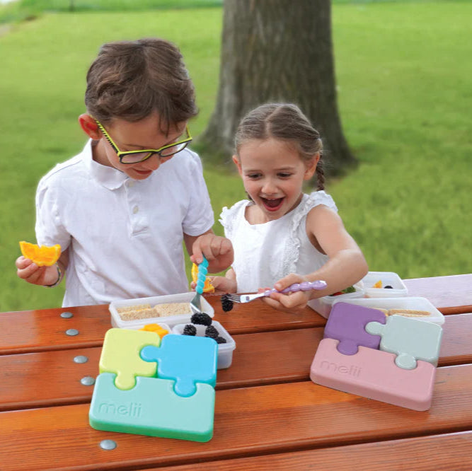 Contenedor puzzle - Verde