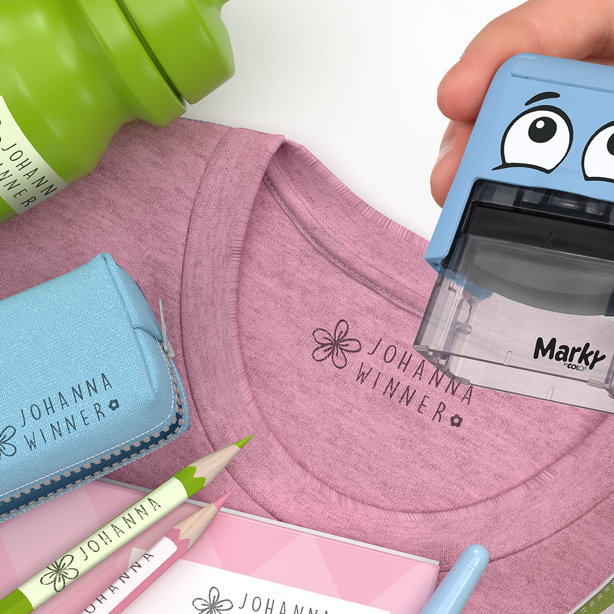 Timbre marcador de ropa Marky